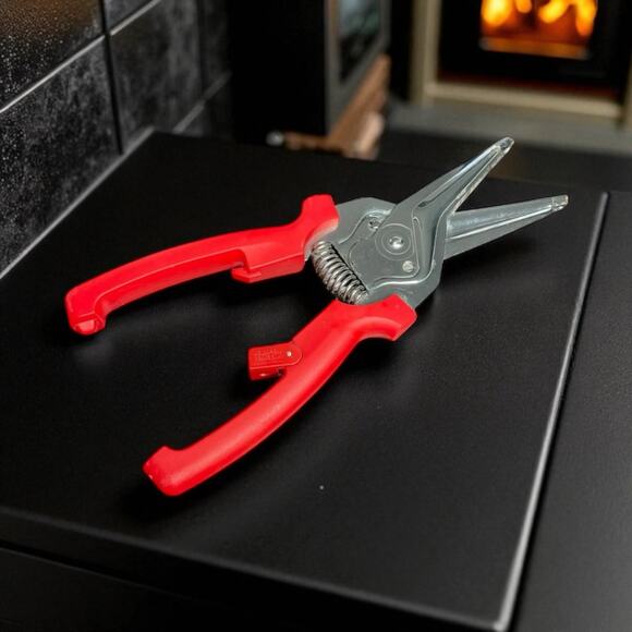 Kuhn Rikon Snips Kitchen Shears Scissors Pruner Swiss Design Classic Red 8.5" - Picture 15 of 15